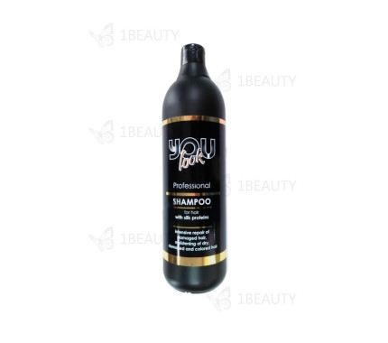 Шампунь с протеинами шелка You Look Professional Silk Proteins Shampoo, 1000 мл.