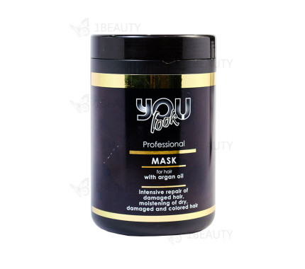 Маска для волос с аргановым маслом You Look Professional Argan Oil Mask 1000 мл.