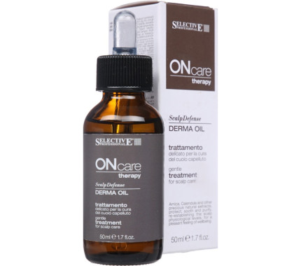 Масло Selective Professional Derma Oil Scalp Defense OnCare Для ухода за кожей головы 50 мл