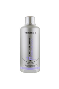 Окислювач для фарбування волосся 3, 6, 9, 12% Selective Professional Decolorvit Active Use 10, 20, 30, 40 Volumi, 750 мл