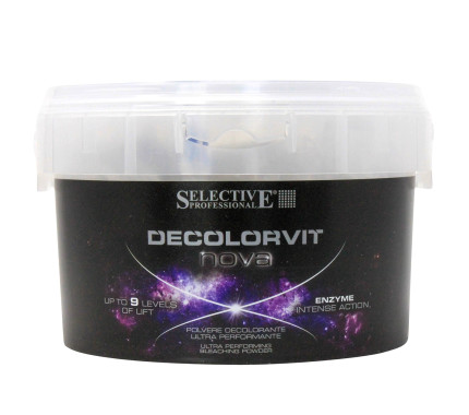 Осветлитель для волос до 9 тонов Selective Professional Decolorvit Nova, 500 г