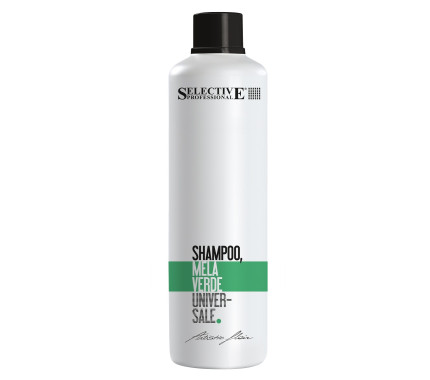 Шампунь для всіх типів волосся Зелене яблуко Selective Professional Shampoo Alla Mela Verde, 1000 мл
