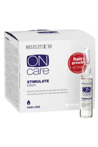 Стимулюючий лосьйон Selective Professional On Care Stimulate Lotion від випадіння волосся
