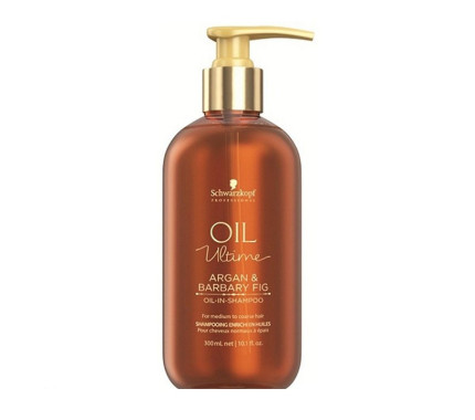 Шампунь для волос с маслом арганы и берберийской фиги Schwarzkopf Professional Oil Ultime Oil In Shampoo, 300 мл., 1000 мл