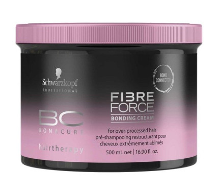 Крем-маска, що зміцнює Schwarzkopf Professional BC Bonacure Fibre Force Bonding Cream, 500 мл Крем-маска, що зміцнює Schwarzkopf Professional BC Bonacure Fibre Force Bonding Cream, 500 мл